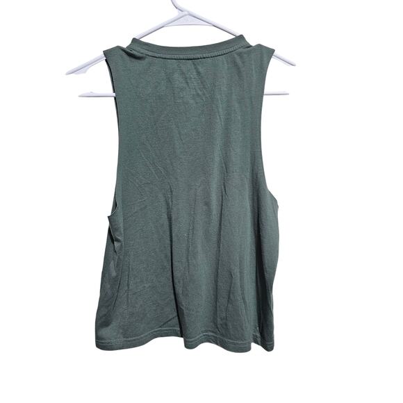 Adidas Tank Top Womens Green Muscle Shirt Go To Performance Tee Size Xs (818) - Picture 2 of 4